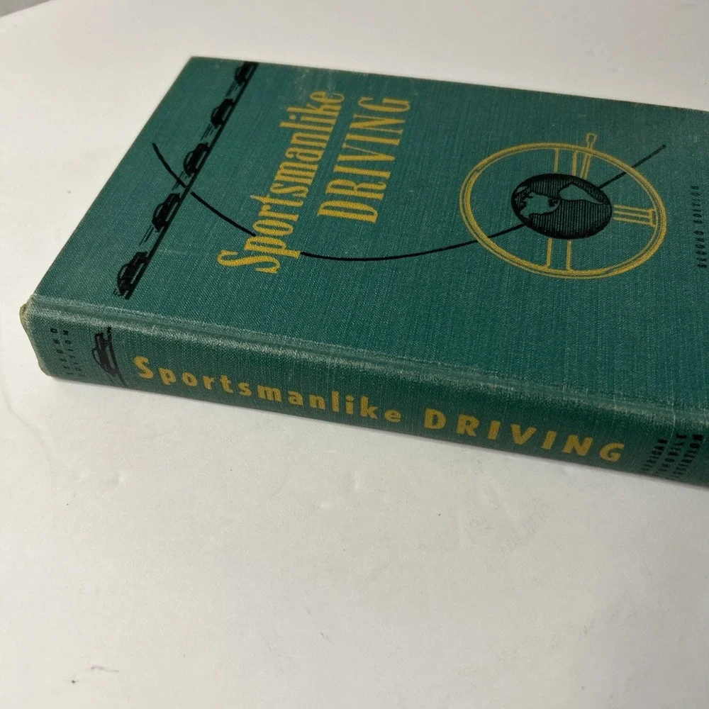 Vintage Book Sportsmanlike Driving Book American Automobile Association 2nd 1953